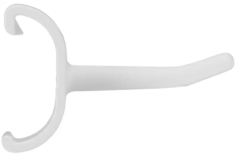 Zapasowy hak do uchwytu ściennego Hi-Flex 10115, 10125 i 10145, biały, VIKAN 10045