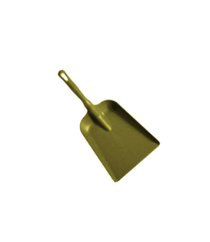 Wykrywalna łopata ręczna 270x320mm. krótka 540mm 70305 żółta