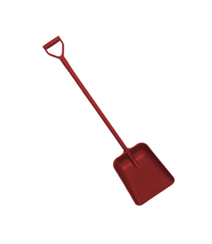 Łopata wykrywalna 330x380 mm. długa 1330mm 75104 czerwona