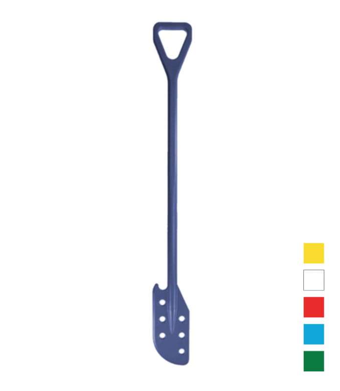 Wykrywalne wiosło z otworami 125x290x1190 mm P2742 Niebieskie