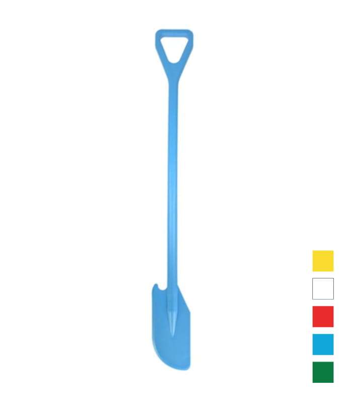 Wykrywalne wiosło bez otworów 125x290x1190mm P2743 Niebieskie