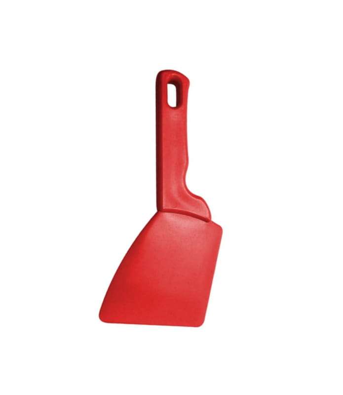 Skrobaczka wykrywalna ergonomiczna z rączką 72900 Czerwona