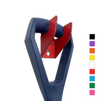 Ultra wykrywalny wieszak ścienny, duży podwójny - Detectamet i0134