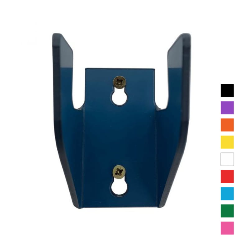 Ultra wykrywalny wieszak ścienny, mały podwójny - Detectamet I065