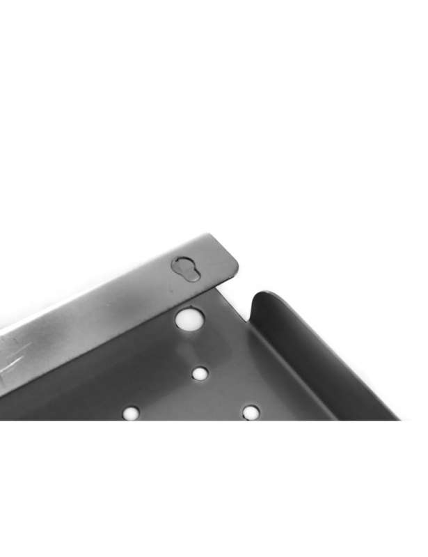 Tablica perforowana ze stali nierdzewnej 100x40 cm W2180-100X40