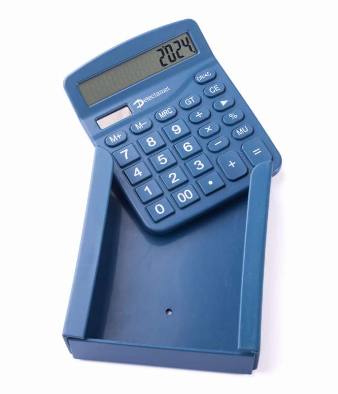 Wykrywalny uchwyt na kalkulator - naścienny Detectamet I040