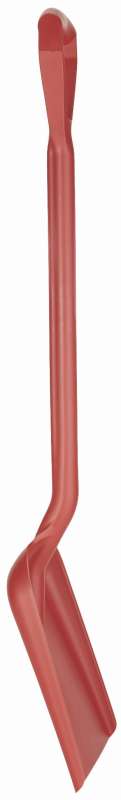 Łopata ergonomiczna uchwyt typu D Grip wykrywalna, 271 mm, czerwona | VIKAN 56264