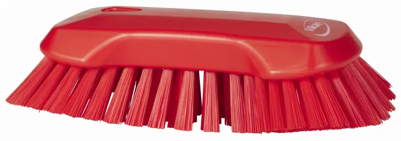 Szczotka ręczna XL, 230 mm, bardzo twarda, czerwona VIKAN 38944