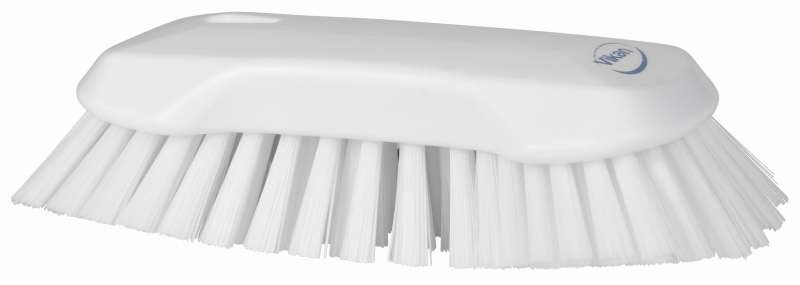 Szczotka ręczna XL, 230 mm, bardzo twarda, biała VIKAN 38945