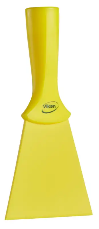 Skrobaczka nylonowa z otworem 100 mm, żółta | VIKAN 40126