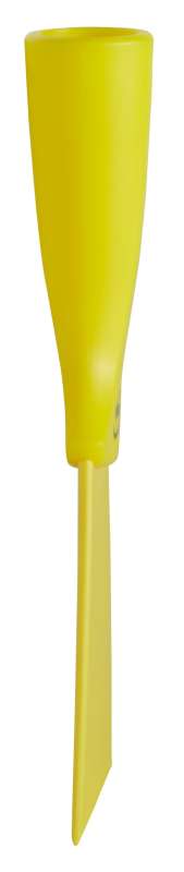 Skrobaczka nylonowa z otworem 100 mm, żółta | VIKAN 40126