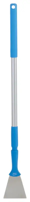 Skrobak ze stali nierdzewnej z otworem, 100 mm, niebieski VIKAN 40113