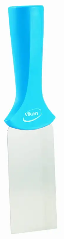 Skrobak ze stali nierdzewnej z otworem, 50 mm, niebieski VIKAN 40103