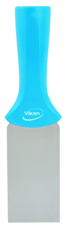 Skrobak ze stali nierdzewnej z otworem, 50 mm, niebieski VIKAN 40103