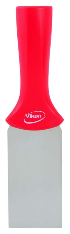 Skrobak ze stali nierdzewnej z otworem, 50 mm, czerwony VIKAN 40104