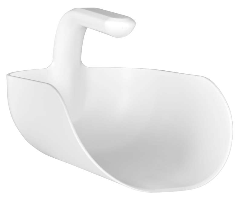 Czerpak ergonomiczny z uchwytem 2 litry biały | VIKAN 56715