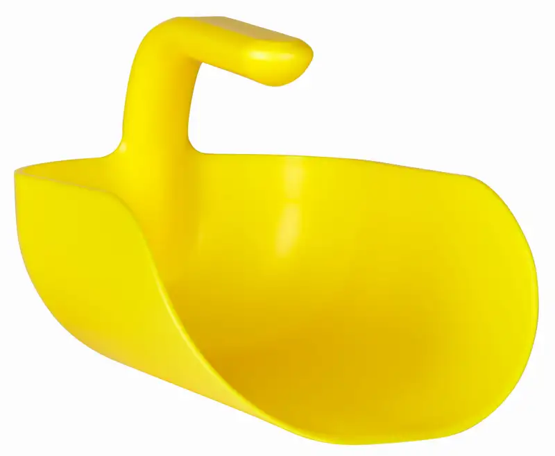 Czerpak ergonomiczny z uchwytem 2 litry żółty | VIKAN 56716