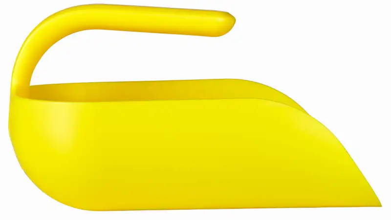 Czerpak ergonomiczny z uchwytem 2 litry żółty | VIKAN 56716