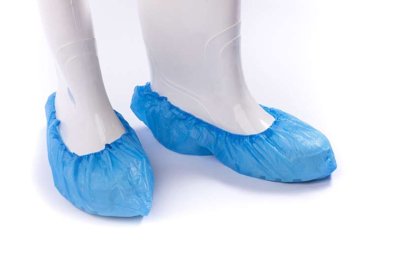 Ochraniacze na buty foliowe niebieskie i0117