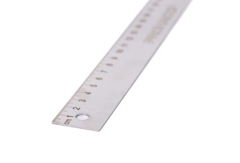 Linijka 45 cm ze stali nierdzewnej P2778