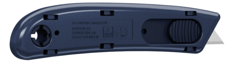 Nóż wykrywalny z automatycznie chowanym ostrzem Martor Secunorm Smartcut MDP