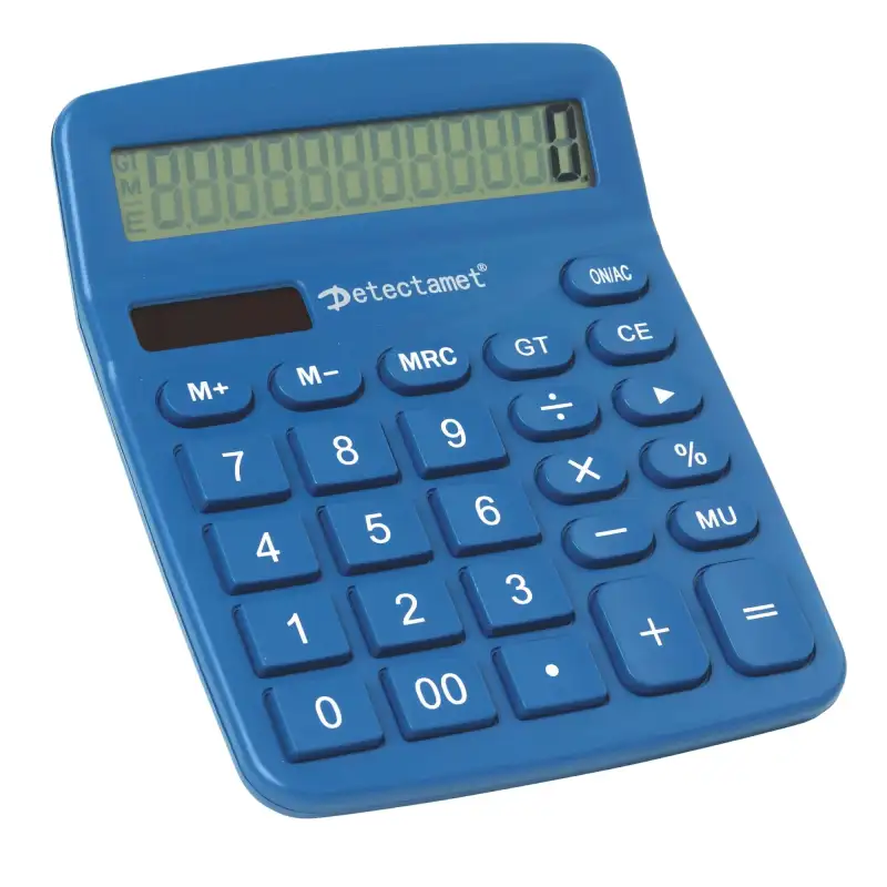 Wykrywalny Kalkulator Detectamet i039