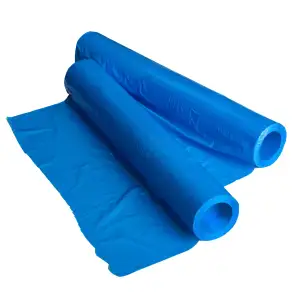 Folia beztubowa / stretch 1,20 kg niebieska - i0218