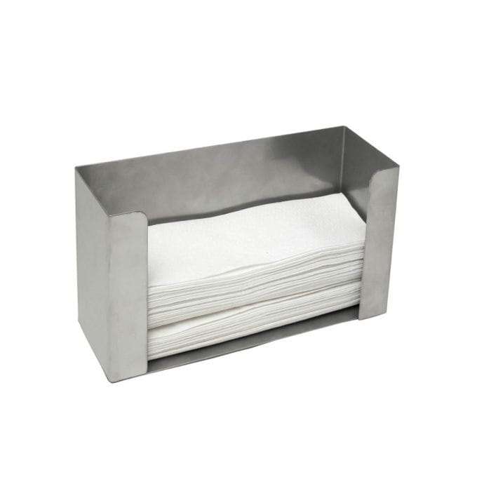 Ultra wykrywalny uchwyt / podajnik na ręczniki papierowe - stal nierdzewna - Detectamet i0220