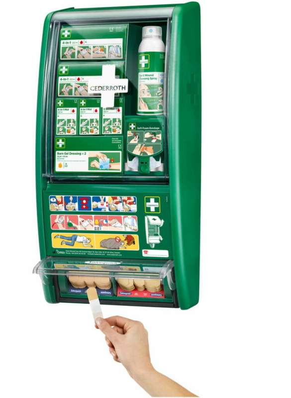Apteczka ścienna Cederroth First Aid Station
