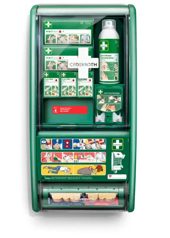 Apteczka ścienna Cederroth First Aid Station