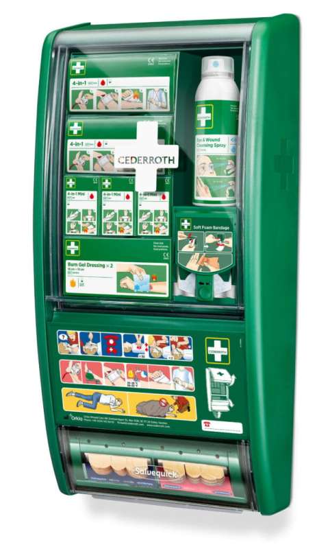Apteczka ścienna Cederroth First Aid Station