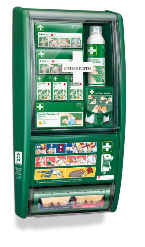 Apteczka ścienna Cederroth First Aid Station