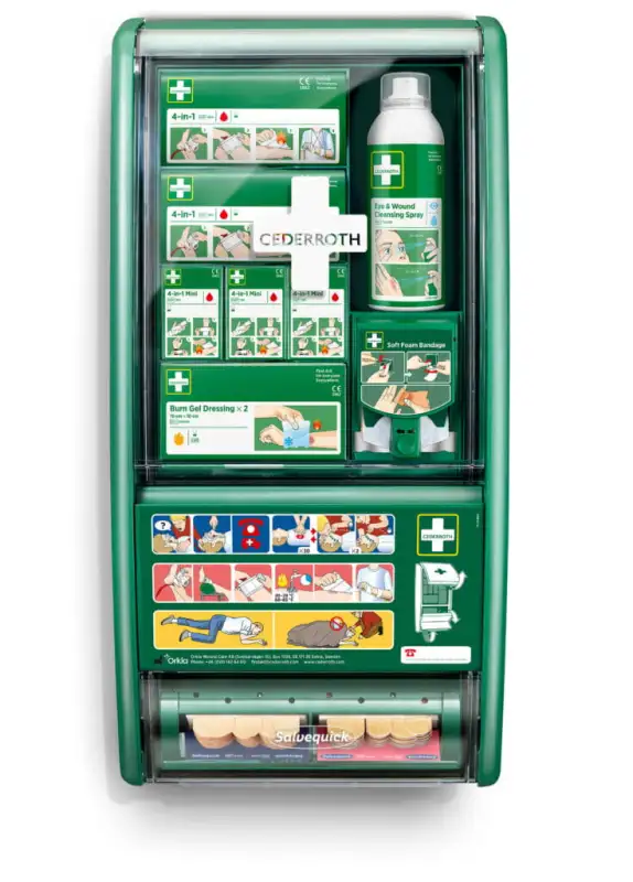 Apteczka ścienna Cederroth First Aid Station