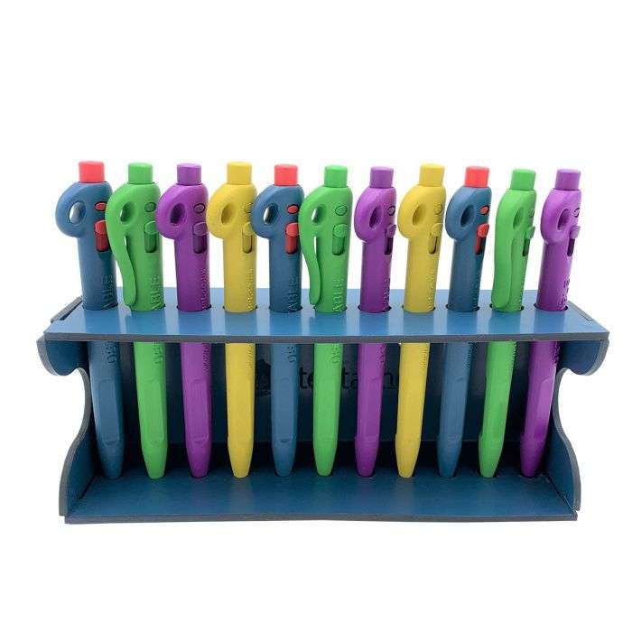 Ultra wykrywalny organizer / holder na długopisy - Detectamet i0224