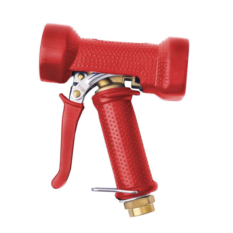 Pistolet do wody - przemysłowy Brass czerwony AKMN001-R