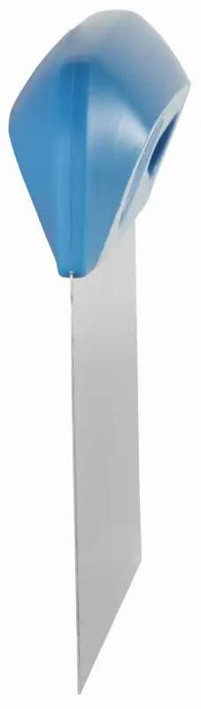 Elastyczny skrobak do ciasta ze stali nierdzewnej 146mm, niebieski | VIKAN 40573