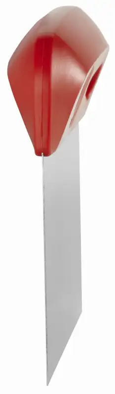 Elastyczny skrobak do ciasta ze stali nierdzewnej 146mm, czerwony | VIKAN 40574