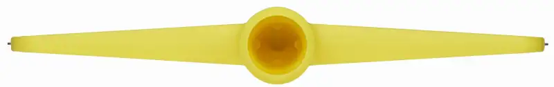 Skrobak z gwintem do stołów i podłóg 245 mm, żółty | VIKAN 29086
