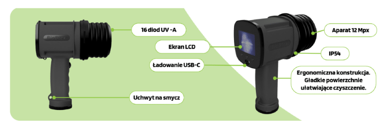 Lampa Detekcyjna UV-A BioDTex