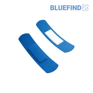 Plastry wykrywalne niebieskie 72 x 19 mm - 100 szt. i005