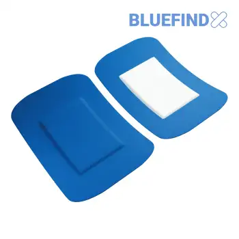 Plastry wykrywalne  niebieskie 72 x 50 mm - 50 szt. i007