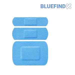 Plastry wykrywalne niebieskie ELASTYCZNE mix 3 rozmiarów i085