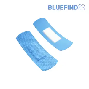 Plastry wykrywalne niebieskie ELASTYCZNE 72 x 25 mm - 100 szt. i082