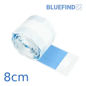 Plaster wykrywalny niebieski ELASTYCZNY do odcinania 8cm x 5m - i088