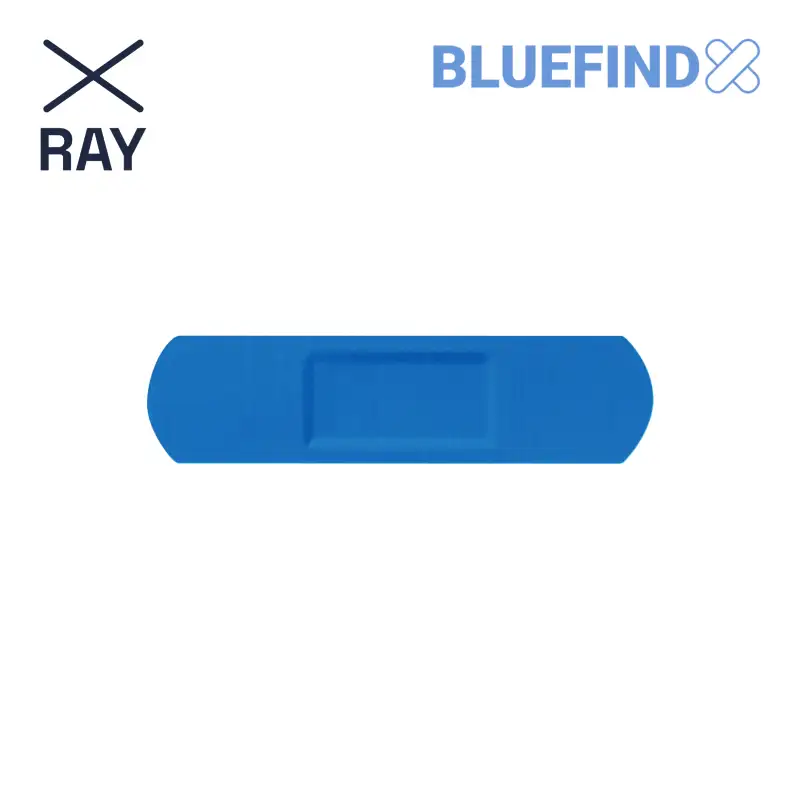 Plastry wykrywalne przez rentgen X-ray 19 x 72 mm - 100 szt. I0157