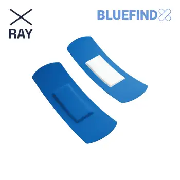 Plastry wykrywalne przez rentgen X-ray 72 x 25 mm - 100 szt. i0158