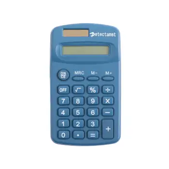 Ultra wykrywalny kalkulator kompaktowy Detectamet i0239 