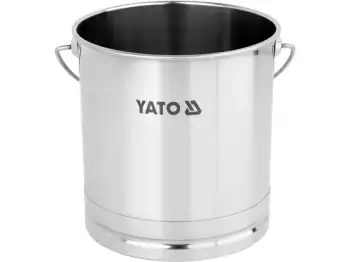 Wiadro ze stali nierdzewnej 12 l YATO YG-00650