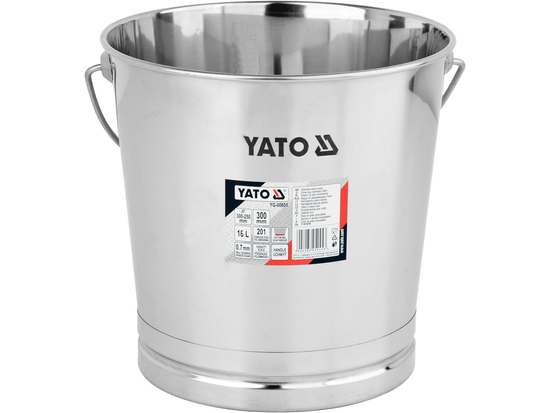 Wiadro ze stali nierdzewnej 16 L YATO YG-00651
