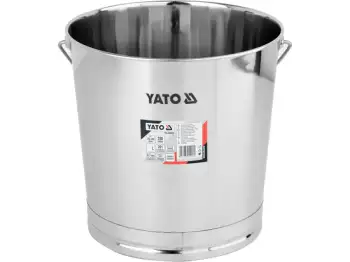 Wiadro ze stali nierdzewnej 28 L YATO YG-00652